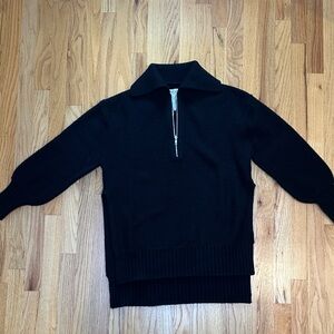 Apiece Apart Drippy Quarter Zip Sweater